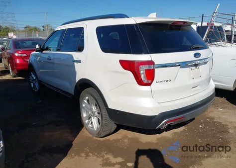 2017 Ford Explorer Limited z USA, uszkodzony, nr VIN 1FM5K8F86HGD38044
